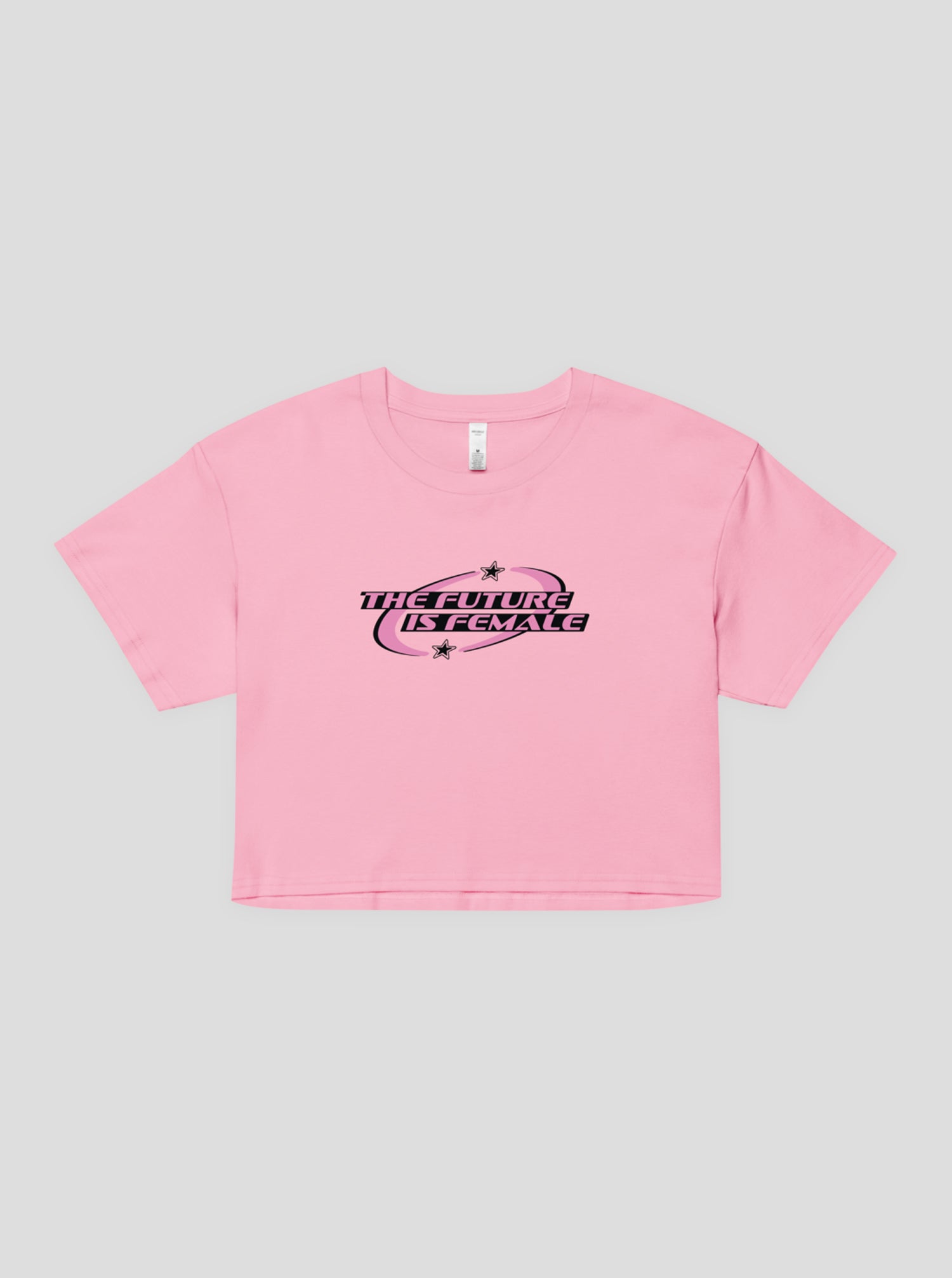 The Future is Female crop top
