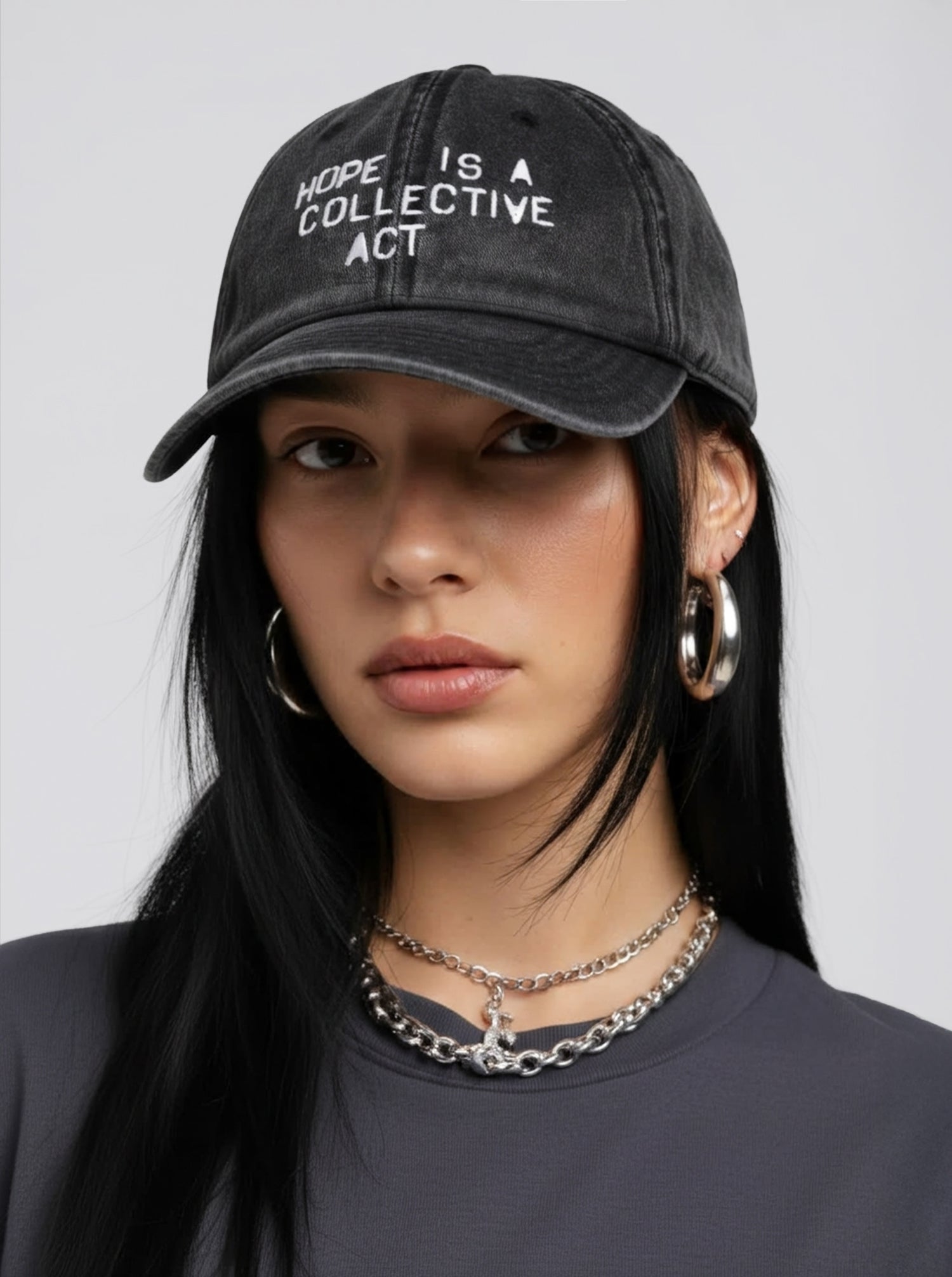 Hope is a Collective Act Vintage Cap