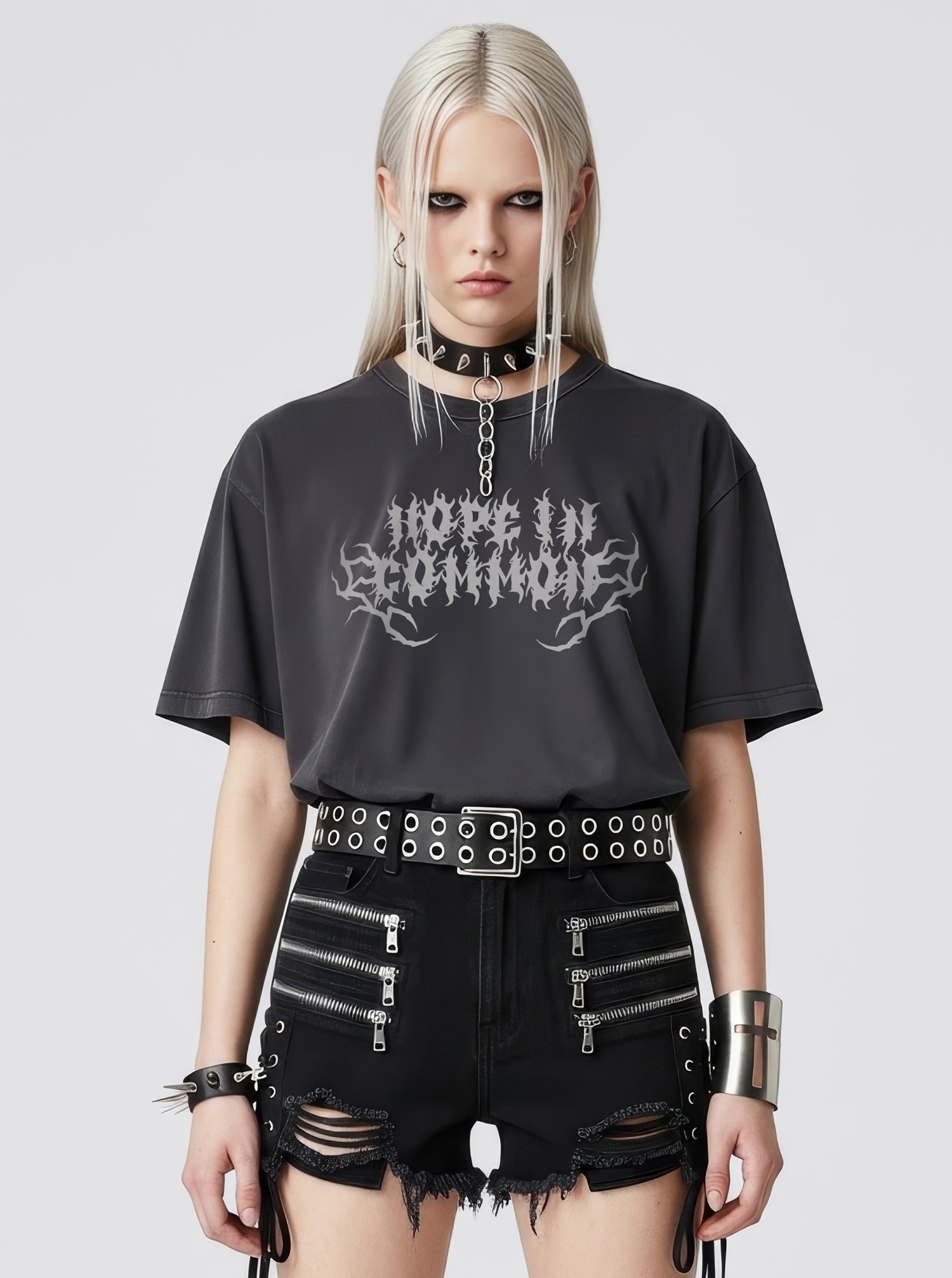 Hope in Common Oversized faded Unisex t-shirt